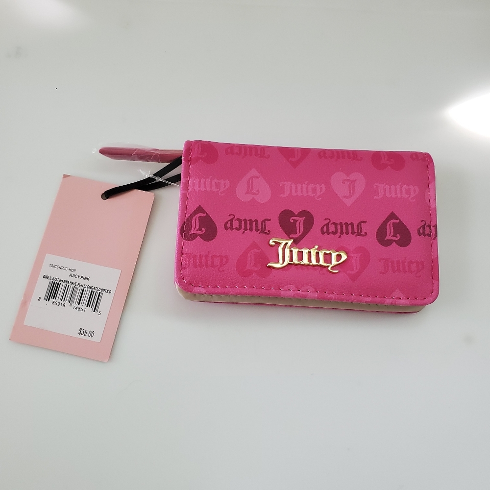 Juicy Couture Snap Wallet NWT